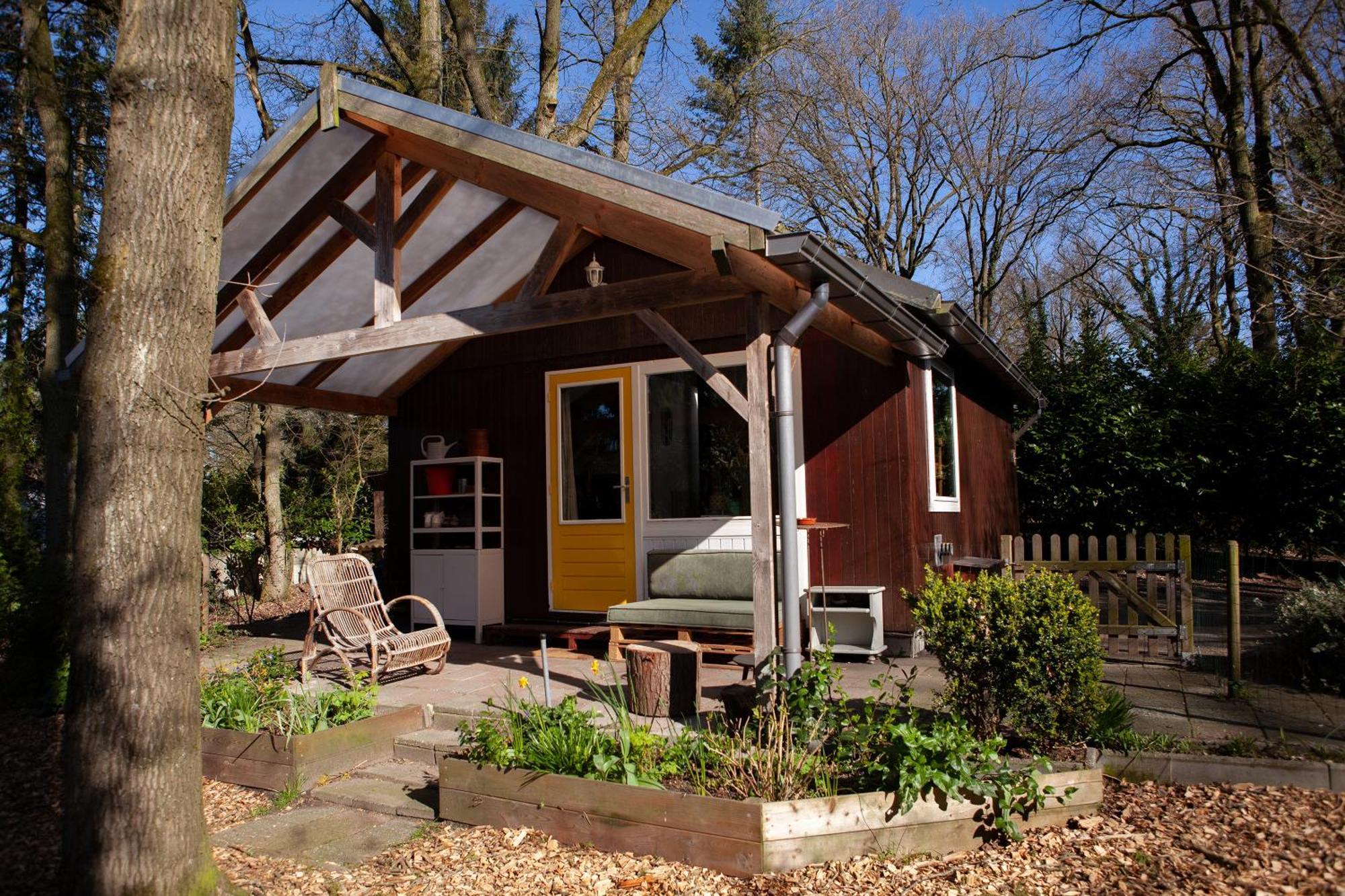 Knus Boshuisje Onder De Eiken Ermelo Exterior foto
